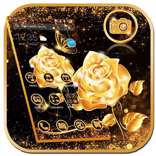 Gold Rose Theme 44.0.1001