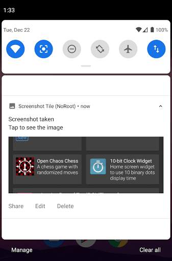 Screenshot Tile [No root] screenshot 4