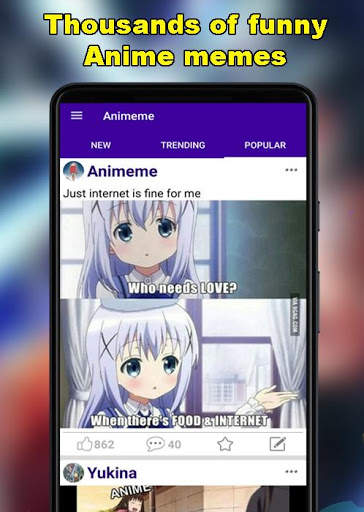 Animeme - Anime Meme & Wallpaper screenshot 1