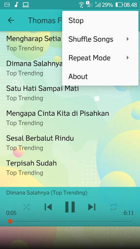 Tomas Feat Elsa Pitaloka Lagu Populer Offline screenshot 1