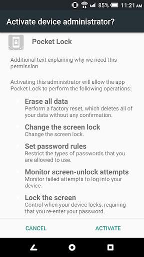Pocket Lock 2 تصوير الشاشة