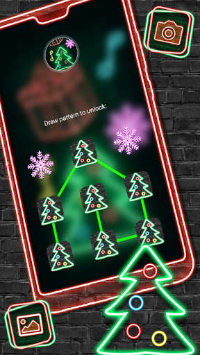 Christmas Neon Theme screenshot 4