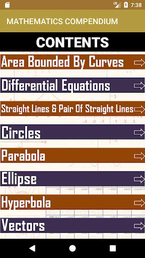 MATHEMATICS COMPENDIUM - FREE VERSION screenshot 1