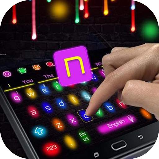 Sparkle Neon Led Keyboard 1.1