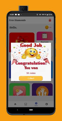 Win Free Diamonds, UC, BC, CP and Elite Pass screenshot 5