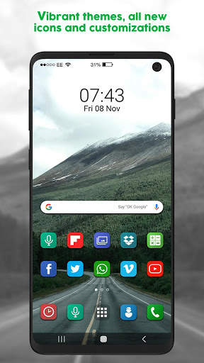Theme For Galaxy S10 - Launcher Galaxy S10 Style screenshot 2