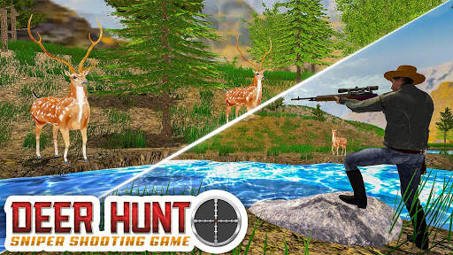 Deer Hunt Sniper Shooter: FPS Shooting Game screenshot 1