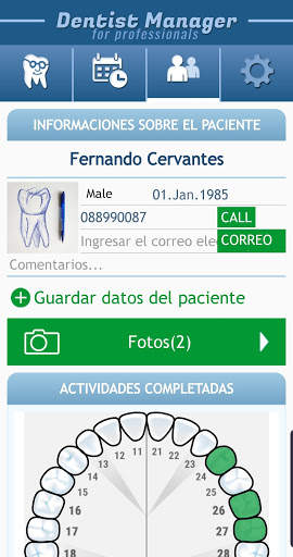 Dentist Manager: Software de gestión de pacientes screenshot 4