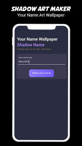Shadow Name Art Maker screenshot 2