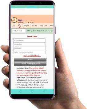 Online Train Ticket Booking screenshot 4