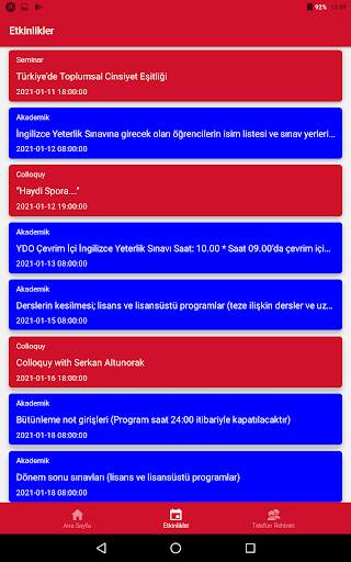 METU NCC Mobile screenshot 10