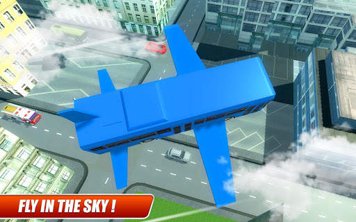 Impossible Flying Bus Stunts screenshot 21
