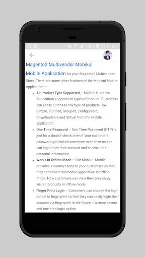 Wordpress Mobile Application Builder for Blogging screenshot 7