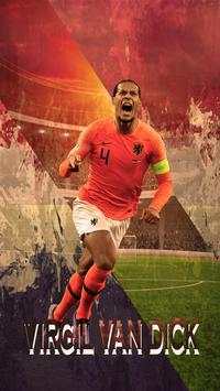 Virgil van Dijk Wallpaper 4K скриншот 5