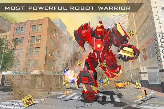 Muscle Car Robot Game – Transforming Robot Car screenshot 2