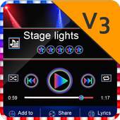 Stage lights PlayerPro Skin 1.1 Dark Beige