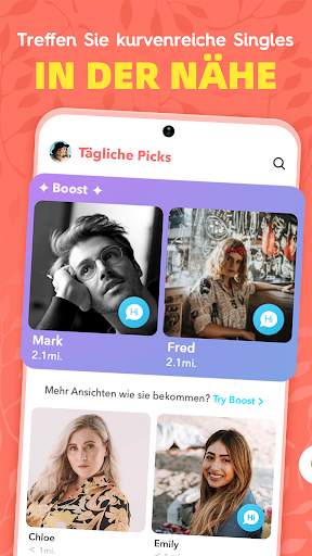 WooPlus Treffen, Daten Singles screenshot 3