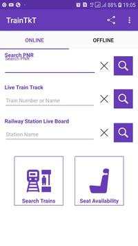 TrainTKT-W/L Ticket & PNR Prediction,Station Board screenshot 7