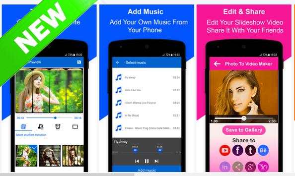Star video Editor with Music - Video Maker 2020 screenshot 1
