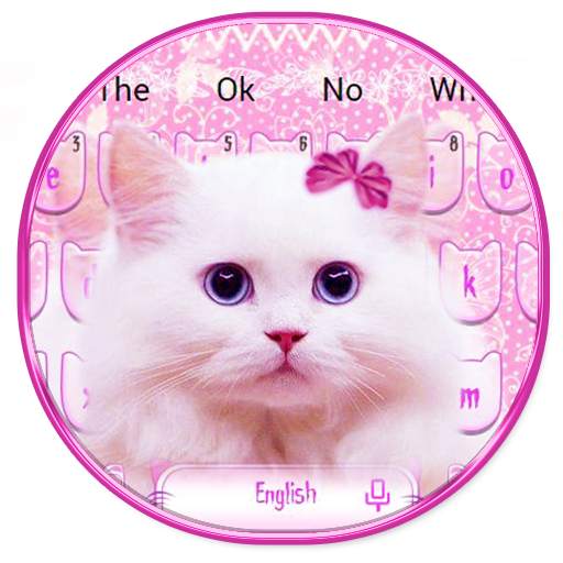 Cute Furry Cat Keyboard Theme 10001004