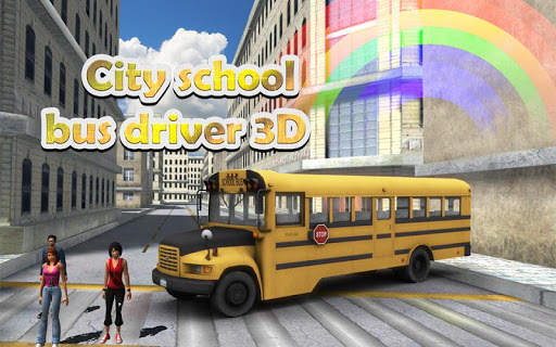 Kota Bus Sekolah 3D Driver screenshot 2