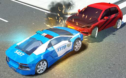 Police Car Patrol VS Crime City screenshot 1