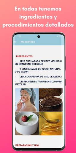 Mascarillas Naturales Caseras screenshot 5
