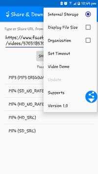 Share & Download screenshot 1