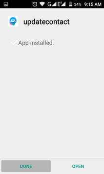 UPDATES CONTACT screenshot 3