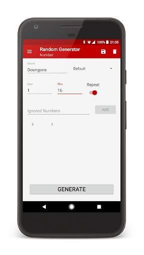 Random Numbers Generator 1 تصوير الشاشة