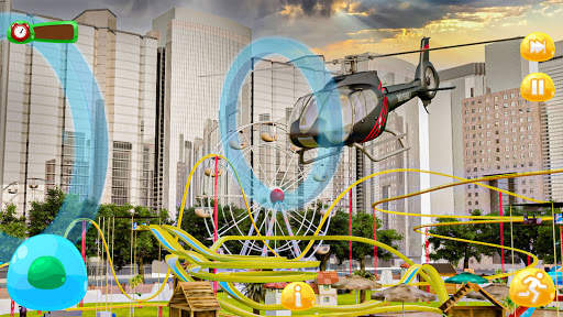 Theme Park Amusement Build-Fun Roller Coaster Game screenshot 7