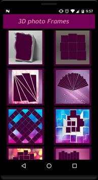 3d Collage Photo Frames screenshot 3