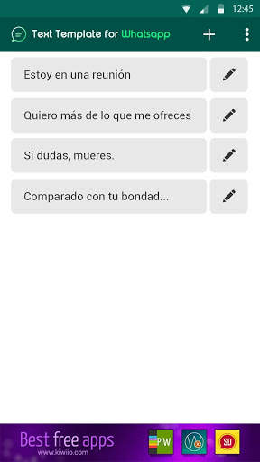 Templates for WhatsApp screenshot 3