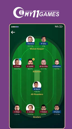 Cricket Team 11 - My 11 Games screenshot 5