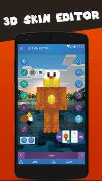 Skin Editor Tool for Minecraft screenshot 2