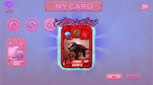 Dino King - Card Battle screenshot 3