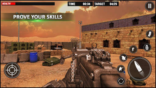 Gun simulator : War Guns Game Simulation Shooter screenshot 2