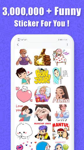 Anim live sticker-WAStickerApp screenshot 1
