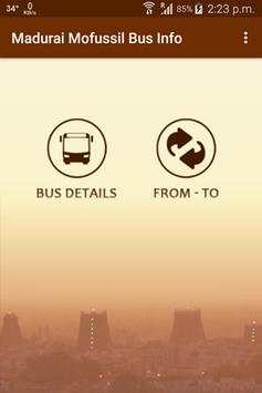 Madurai Mofussil Bus Info screenshot 1