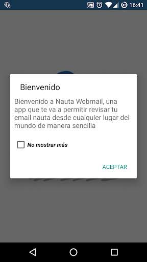 Webmail Nauta screenshot 1