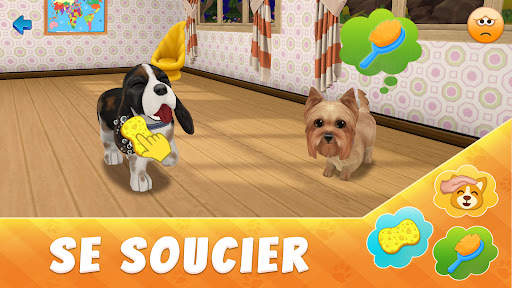 Chien Ville: Jeu Animaux 3D screenshot 4