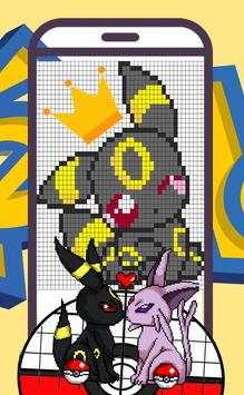 Color by Number - Pokemon coloring pages screenshot 1