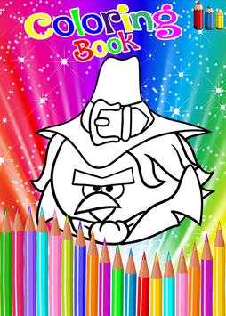 Coloring Book For Angry Birds Games screenshot 2