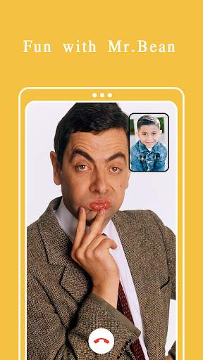Mr.Bean Funny Video Call & Kids Video Prank screenshot 4