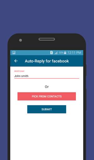 Auto-Reply for facebook स्क्रीनशॉट 3