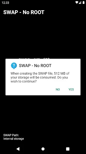 SWAP - No ROOT screenshot 2