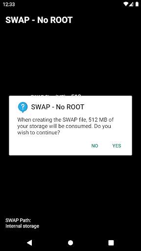 SWAP - No ROOT screenshot 2
