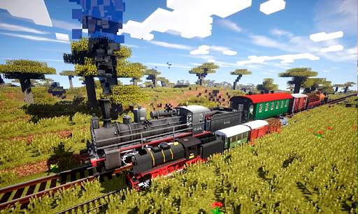 Train Mod for Minecraft PE screenshot 1
