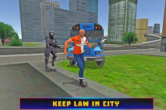 Polisi petualangan bus chase screenshot 7