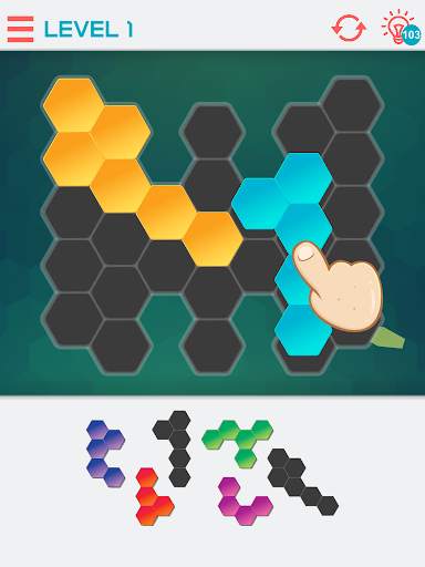 Hexagon Graph: Geometry Puzzle скриншот 22